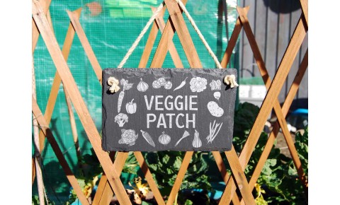 Veggie Patch Hanging Sign